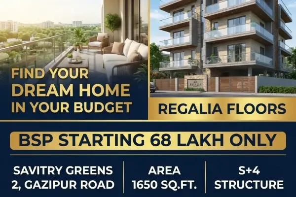 3 BHK Flat in Savitry Greens 2, Zirakpur – Property Image